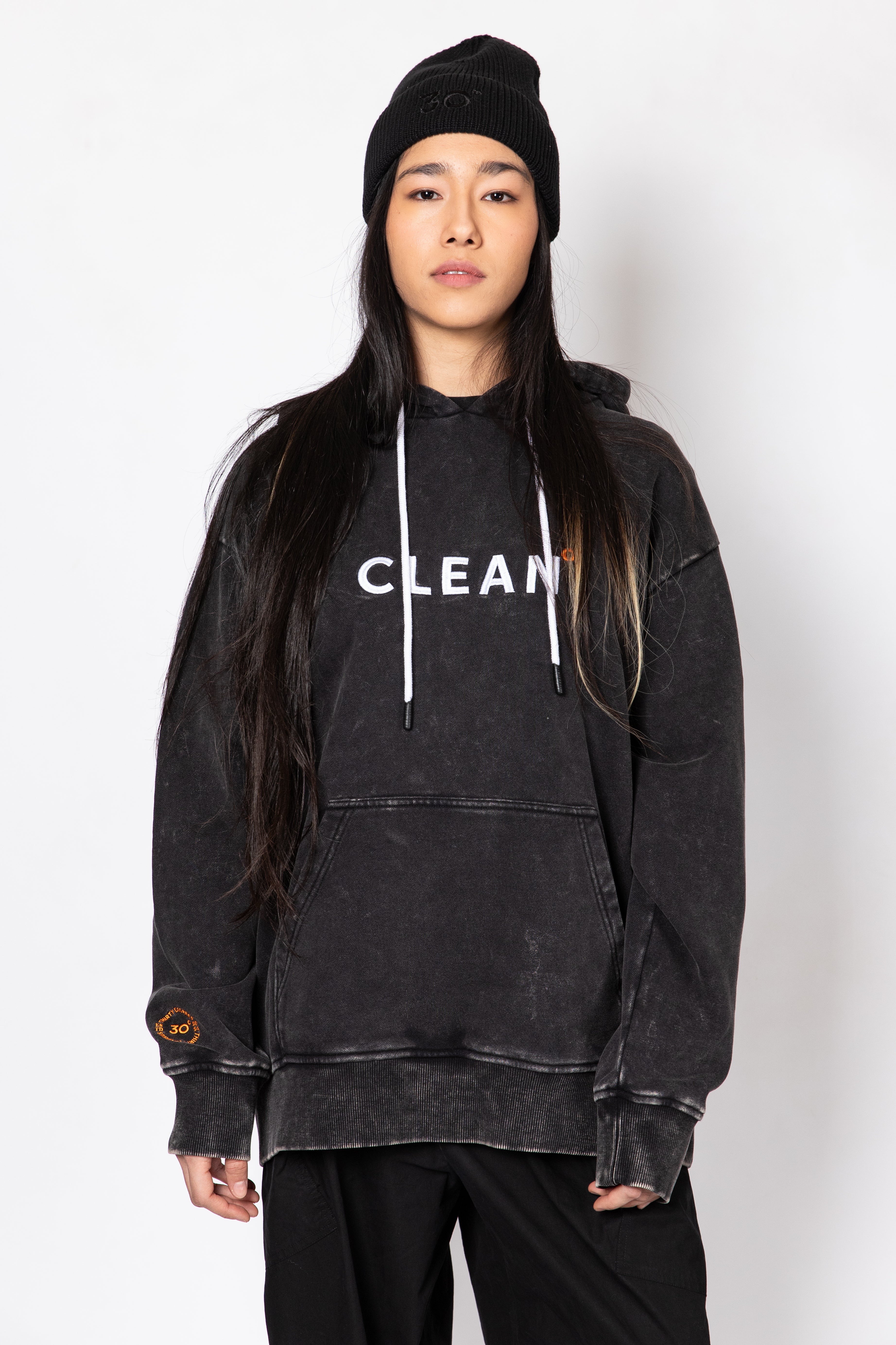 Clean N' Dirty Washed Hoodie